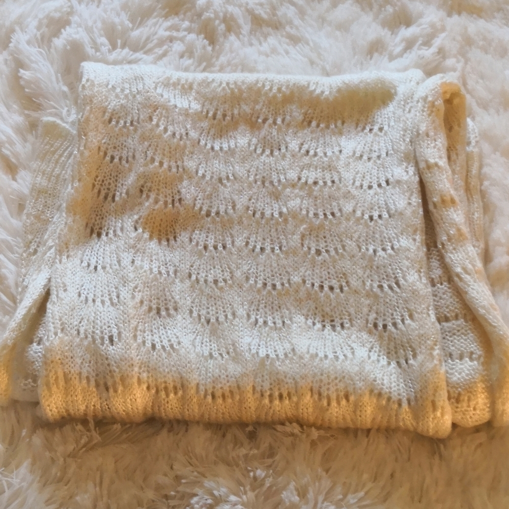 H&M White Scarf